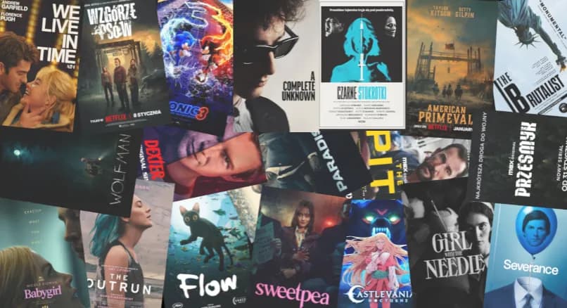 Najlepsze filmy w kinach 2025 - lista aktualnych hitów kinowych