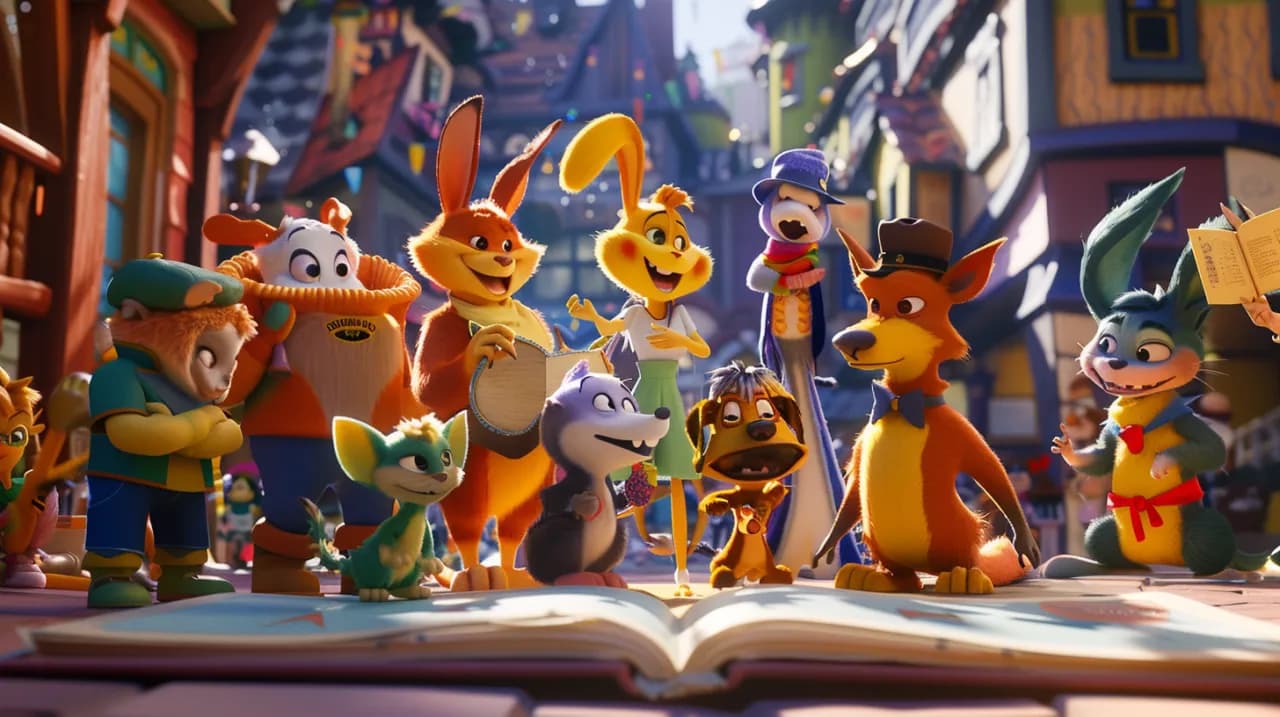 Ewolucja animacji w dziecięcych serialach telewizyjnych