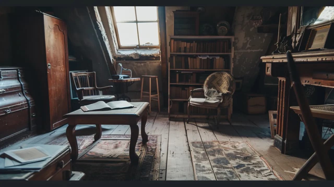 Przerażający sekret ze strychu - mroczny horror Radka Jakubiaka