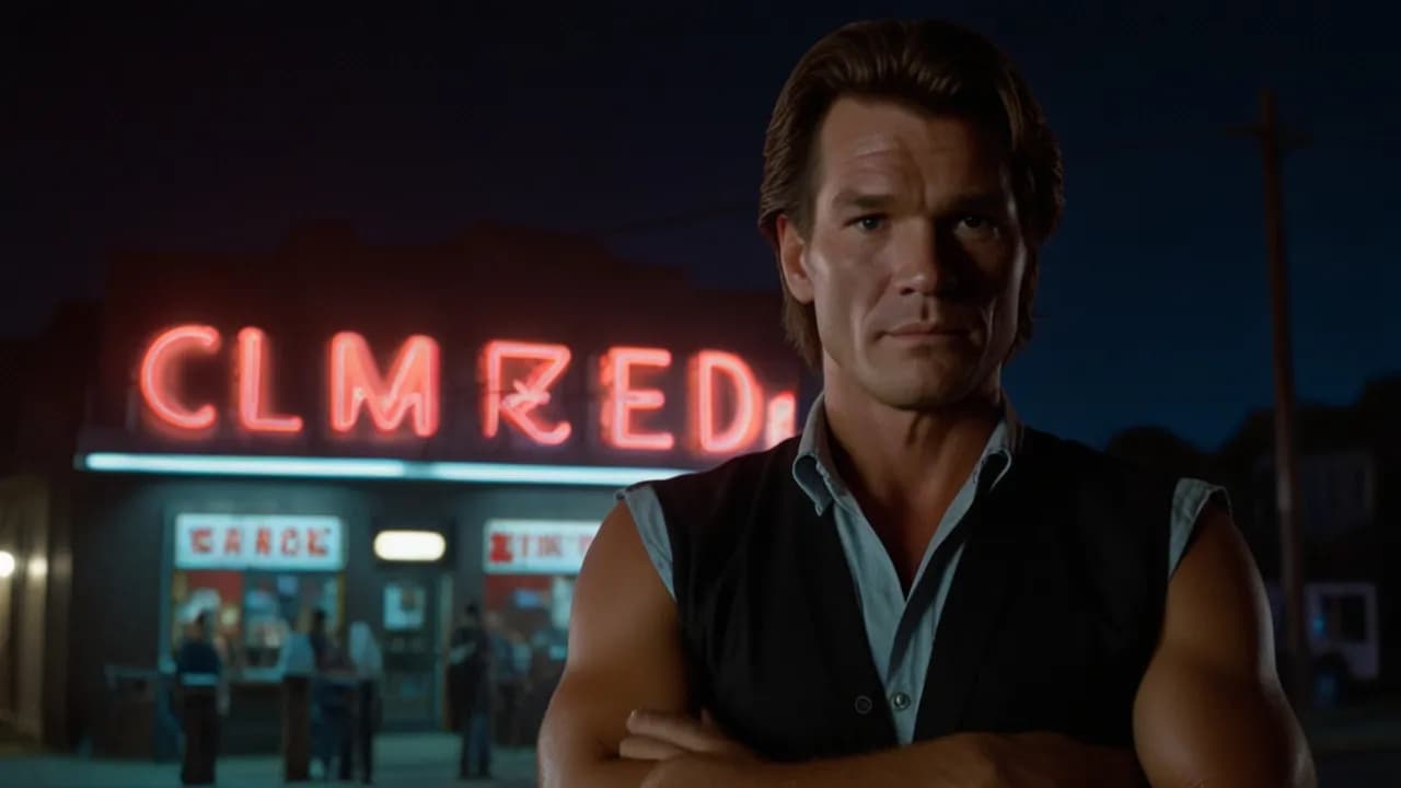 Czy Patrick Swayze uratuje senną mieścinę w kultowym "Przydrożnym barze"?